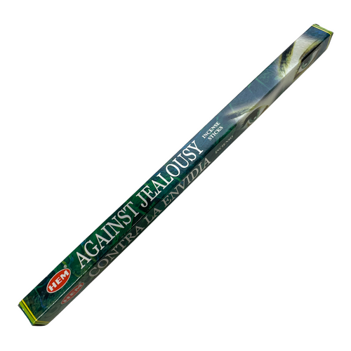Against Jealousy Incense Sticks by HEM. Made in India. Sold by The Purple Hippy