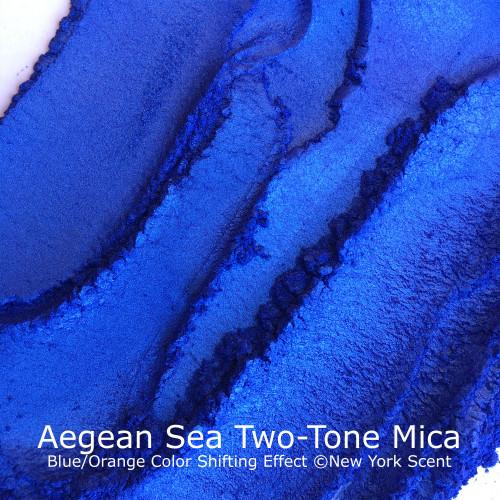 Aegean Sea Two-Tone Mica Powder with Color Shifting Effects from New York Scent