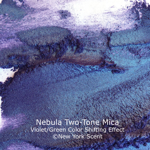 Nebula Two-Tone Mica Powder with Color Shifting Effects from New York Scent Nebula Two-Tone Mica Powder with Color Shifting Effects from New York Scent