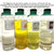 New York Scent fragrance oil bottles showing the difference between weight vs volume.