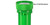 Lime Green Medicine Bottle Vial, 16 dram