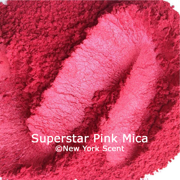 Superstar Pink mica powder cosmetic colorant from New York Scent (2)