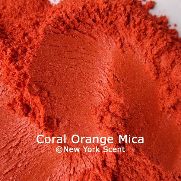 Coral Orange Mica Powder from New York Scent