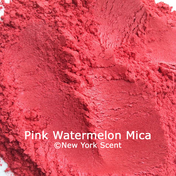 Pink Watermelon mica powder from New York Scent (2)