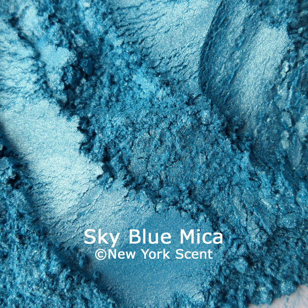 Sky Blue Mica Powder Colorant from New York Scent