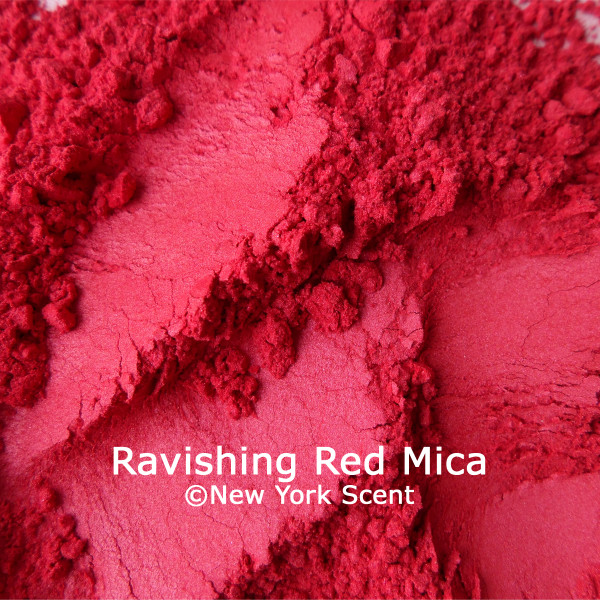 Ravishing Red Mica Powder Colorant from New York Scent 