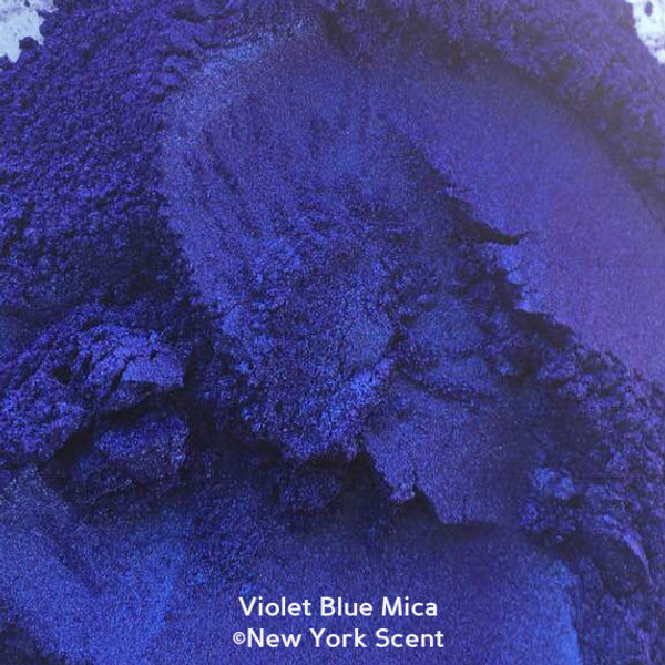 Violet Blue Mica Powder - Soap Color from New York Scent