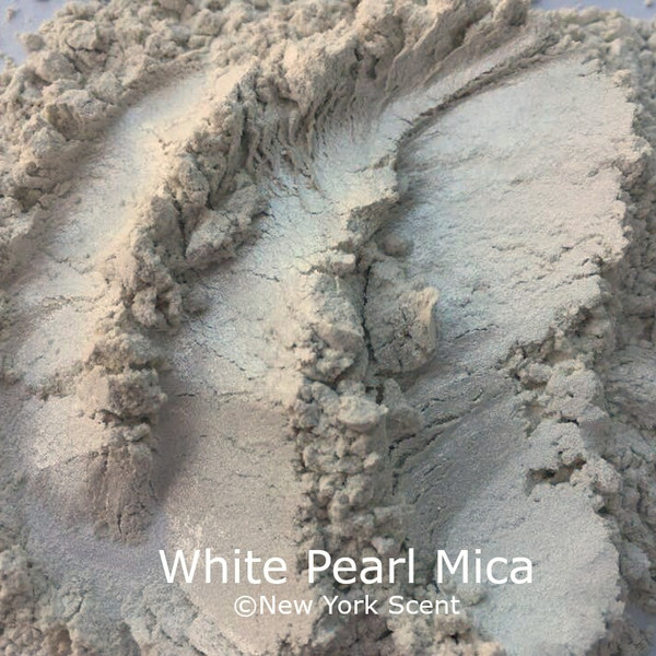 White Pearl Mica Powder - Soap & Cosmetic Colorant from New York Scent