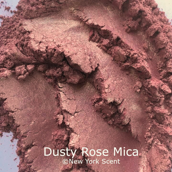 Dusty Rose Mica Powder - Soap & Cosmetic Colorant from New York Scent