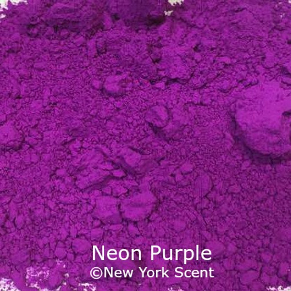 Neon Purple Fluorescent Pigment - Soap Colorant from New York Scent