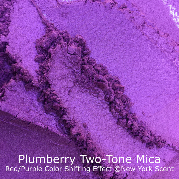 Plumberry Two-Tone Mica Powder with Color Shifting Effects from New York Scent