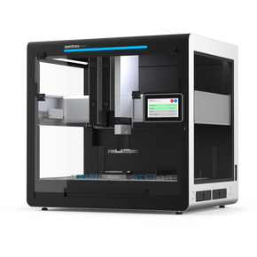 The Opentrons Flex liquid handling robot. Capable of automating applications such as NGS library prep, Nucleic Acid Isolation & Extractions, Protein Purification, PCR, ELISA, and many more.
