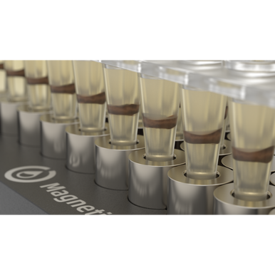 Magnetic Block for use with the Opentrons Flex. Fully automate bead-based workflows.