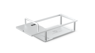 Caddy and Calibration Adapter for using your Opentrons Heater-Shaker GEN1 Module on the Opentrons Flex