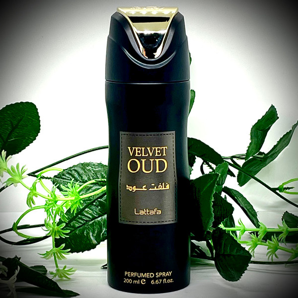 Velvet Oud Deodorant Body Spray.