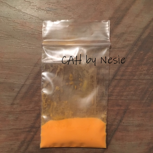 Neon Orange Glow in Dark Pigment