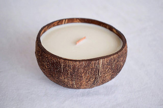 Kokosnoot Kaars - Kokos - 45H Kokosnoot Kaars - Kokos - 45H