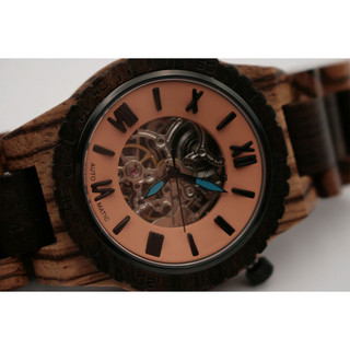 Automatisch Houten Horloge - Christopher Automatisch Houten Horloge - Christopher