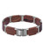 Armband :
Materiaal armband: sandelhout en zilver roestvrij staal
Lengte: 18cm
Bandbreedte: 12 mm
Sluiting: Verborgen clip knoopsluiting met veiligheid

Al onze houten armbanden zijn verstelbaar en kunnen worden ingekort of verlengd met behulp van de kit die bij elk model wordt geleverd.