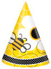  BUSY BEES 8 PARTY HATS