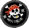 PIRATE FUN 45cm (18") FOIL BALLOON PACKAGED