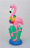 LUAU INFLATABLE FLAMINGO WITH LEI 86cm H (34")