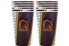 NRL PARTY CUPS BRONCOS 6PK 500ML
