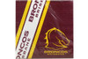 NRL PARTY NAPKINS BRONCOS 12PK 33*33CM