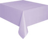 LAVENDER UNIQUE PLASTIC TABLECOVER RECTANGLE 137cm X 274cm (54" X 108")