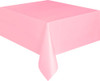 CANDY PINK METEOR PLASTIC TABLECOVER RECTANGLE 137cm X 274cm (54" X 108")