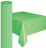 LIME GREEN METEOR PLASTIC TABLECOVER ROLL 122cm W X 30m L (48"X100')