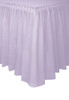 LAVENDER PLASTIC TABLESKIRT 73cm X 426cm (29" X 14')