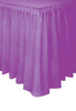 PRETTY PURPLE PLASTIC TABLESKIRT 73cm X 4.3m (29" X 14')
