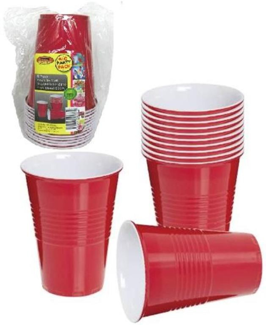 disposable plastic party cups