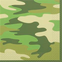 CAMO 16 LUNCHEON NAPKINS