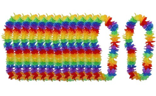 Leis  Coloured Party Bulk 100 pcs
