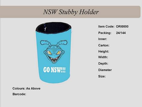 Nsw Stubby Holder