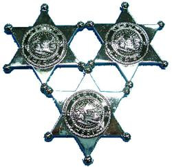 SHERIFF BADGES 50