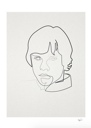 Beautiful One Line Minimalist Illustration by France's Quibe
