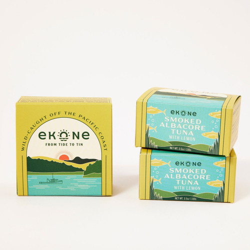 Ekone Albacore Smoked Tuna w/ Lemon (12 ct)