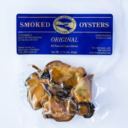 Original Ekone Smoked Oysters RTE 2.25oz (12 ct)