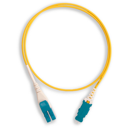 ULTRALiiT™ SINGLEMODE LC TO SN® DUPLEX FIBER OPTIC PATCH CORD