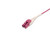 ULTRALiiT™ ERIKA VIOLET LC TO SN® MULTIMODE OM4 DUPLEX FIBER OPTIC PATCH CORD