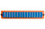 64-PORT ULTRALiiT™ LC TO LC BLUE/ORANGE FRONT-PLATE LINEAR PATCH PANEL
