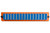 64-PORT ULTRALiiT™ MPO/MTP TO LC BLUE/ORANGE FRONT-PLATE LINEAR PATCH PANEL
