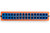 128-PORT ULTRALiiT™ MPO/MTP TO SN ORANGE FRONT-PLATE LINEAR PATCH PANEL