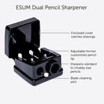 Esum Dual Pencil Sharpener Highlights