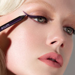 Esum Dual Eye Makeup Pencil in color Amethyst/Luster applied on model