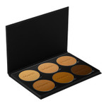 Kett Fixx Powder Foundation Pro Palette Tan Deep cover open