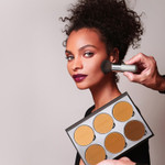 Kett Fixx Powder Foundation Pro Palette applied on female model